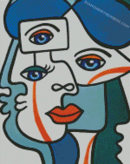 Laurent Folco Abstract Artwork diamond paintings