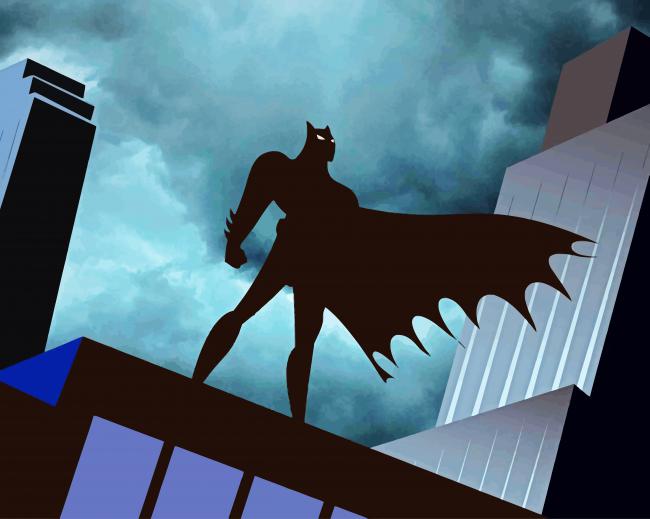 Batman Night Hero paint by numbers Batman Night Hero paint by numbers