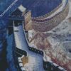 great wall of china in winter diamond paintings