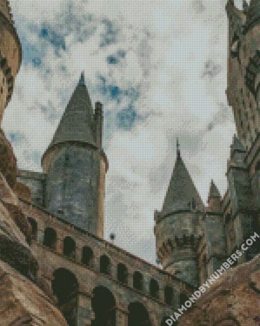 hogwarts castle harry potter diamond paintings
