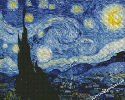 starry night vincent van gogh diamond paintings