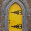 yellow door diamond painting