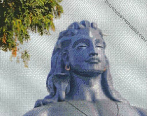 Adiyogi Shiva Statue diamond paintings