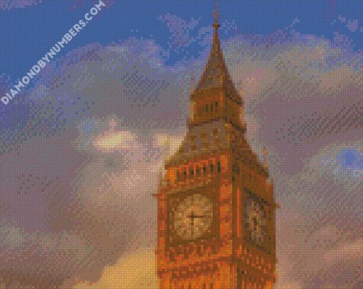 Big Ben England diamond painting
