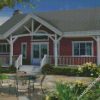 Big Brown House diamond painting