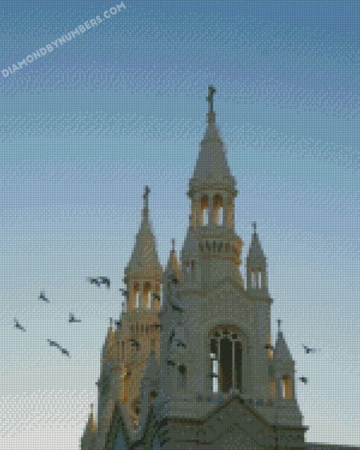 California Sanfransisco Castle diamond paintings