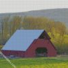 Old Barn On Farmlands diamond painting