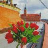 Poland Flowers diamond painting