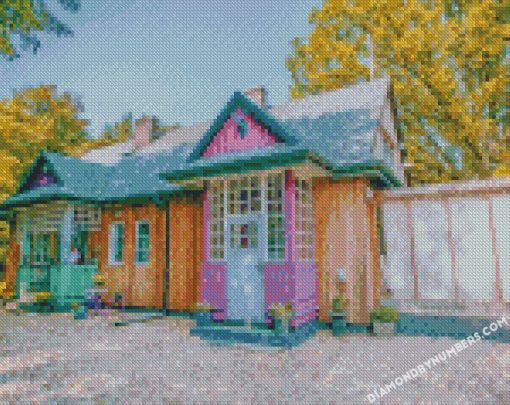 Poland House Warmia diamond painting
