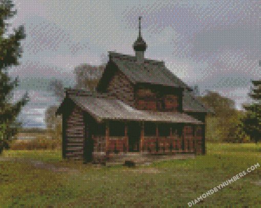 Russia Temples Church Novgorod Museum diamond paintings