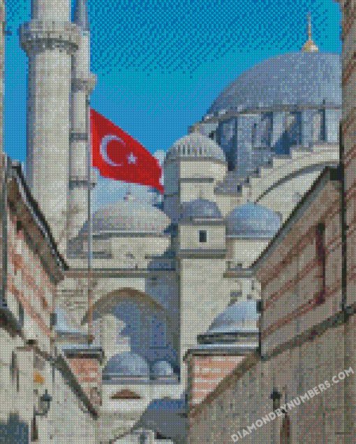 Suleymaniye Mosque turkey diamond paintings