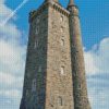 Tall Scrabo Tower IN Irleand diamond painting