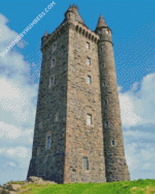 Tall Scrabo Tower IN Irleand diamond painting