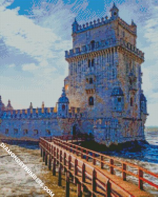 Torre de Belem Lisboa diamond paintings