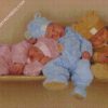 Triple Baby Siblings diamond paintings