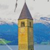 architecture campanile in River diamond paintings
