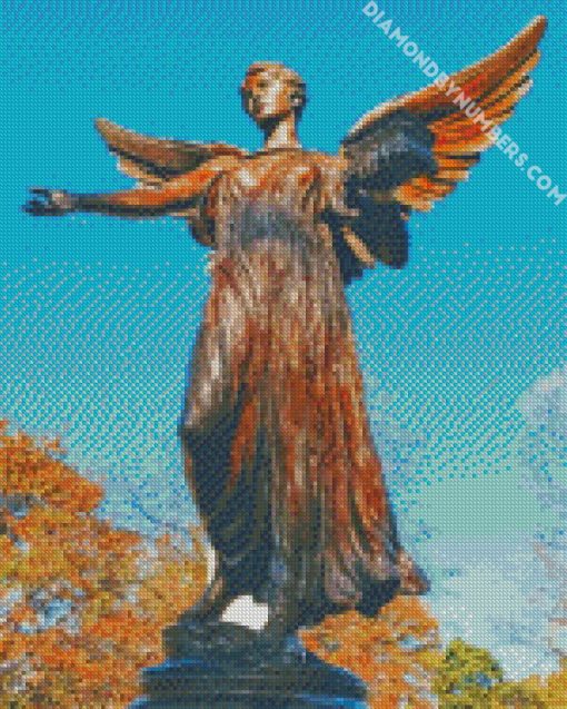 beneficence statue In France diamond paintings