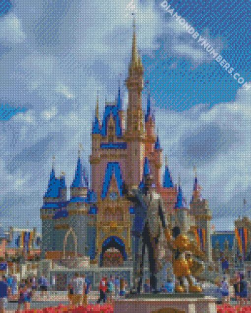 disney world cinderella diamond paintings