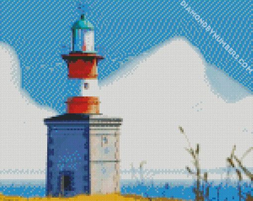 lighthouse architecture diamond painting