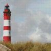 red Germany Lighthouse diamond paintings
