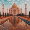 taj mahal Agra India diamond paintings