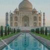 taj mahal agra diamond painting