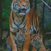tiger mommy and cubs disamond painting