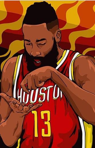Bricolage-colorings-images-par-num-ros-avec-des-couleurs-NBA-Star-t-mac-Rose-Jordan-image-1.jpg_640x640_1-1