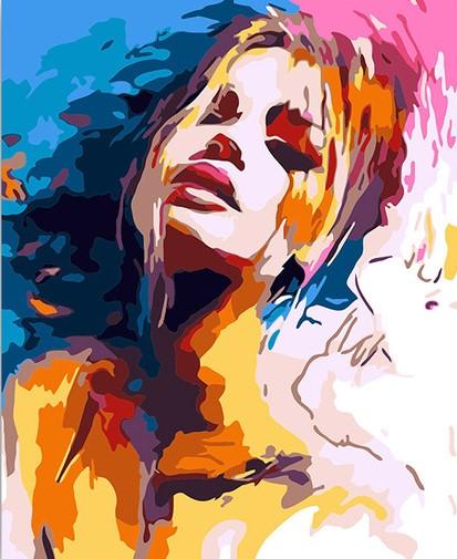 Modern Woman paint by numbers