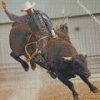 Bull Rider diamond paintings