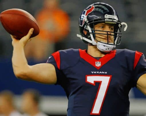 Case Keenum paint by numbers