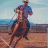 Cowboy And His Horse diamond painting