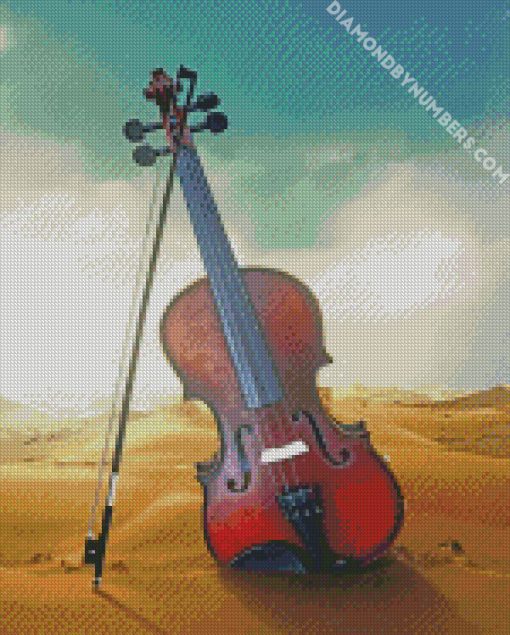 Desert Violon diamond paintings