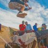 Hip Hop Dancers diamond painting