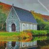 Ireland Sunset Cork Gougane Barra St Finbars Oratory diamond painting