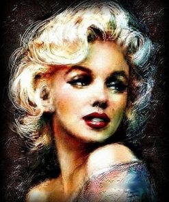 Sweet Marilyn Monroe paint by numbers
