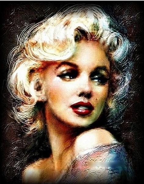 Sweet Marilyn Monroe paint by numbers