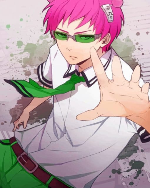 Saiki kusuo Paint By Numbers