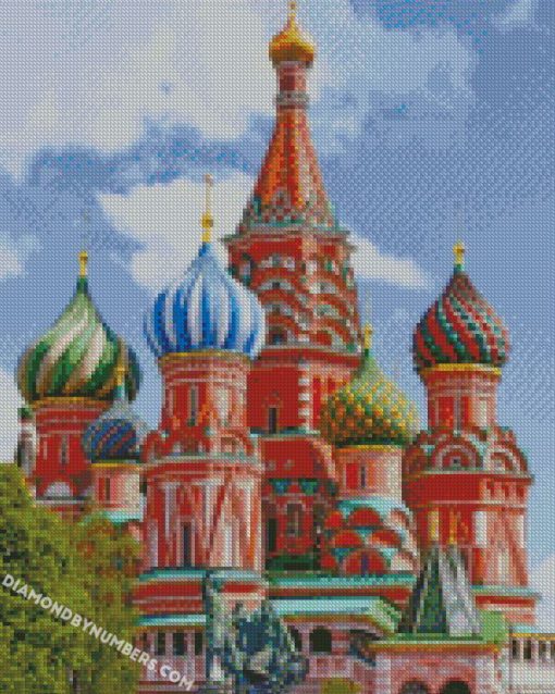 St. Basils Cathedral diamond painting