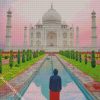 Taj Mahal India diamond painting