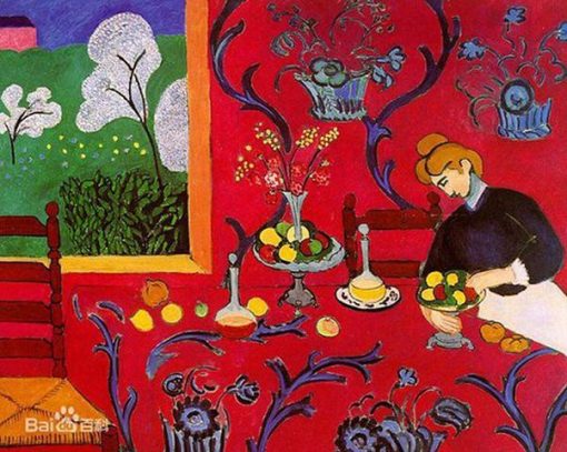 The Red Sideboard Diamond Paintings
