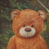 Toy Bear In Forest diamond painting