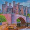 conwy castle wales diamond paintings