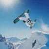 Extreme Snowboarding Jump paint By Numbers