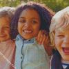 smiling children diamond painting