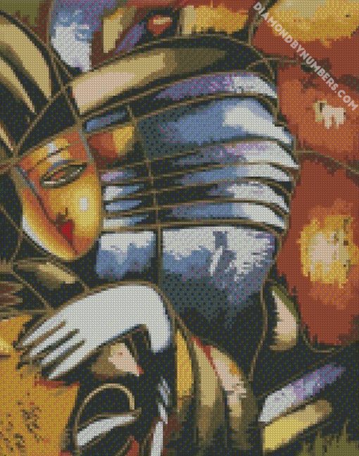 Abstract face Pablo Picasso Diamond Painting