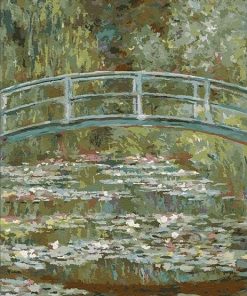 Bridge Over A Pond Of Water Lilies Claude Monet - 5D Diamond Painting