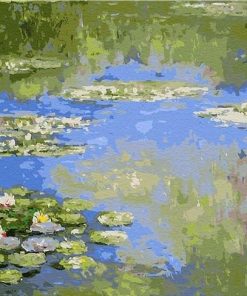 Water Lilies Morning Claude Monet - 5D Diamond Painting