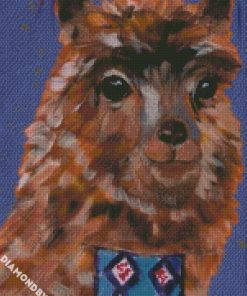 Colorful Llama Animals diamond painting