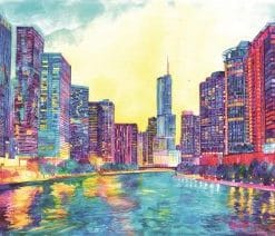 Colorful Chicago – Cities 5D Diamond Painting